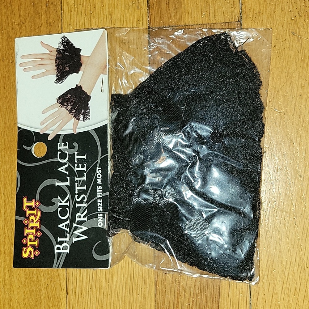 Spirit Black Lace Wristlet Pair